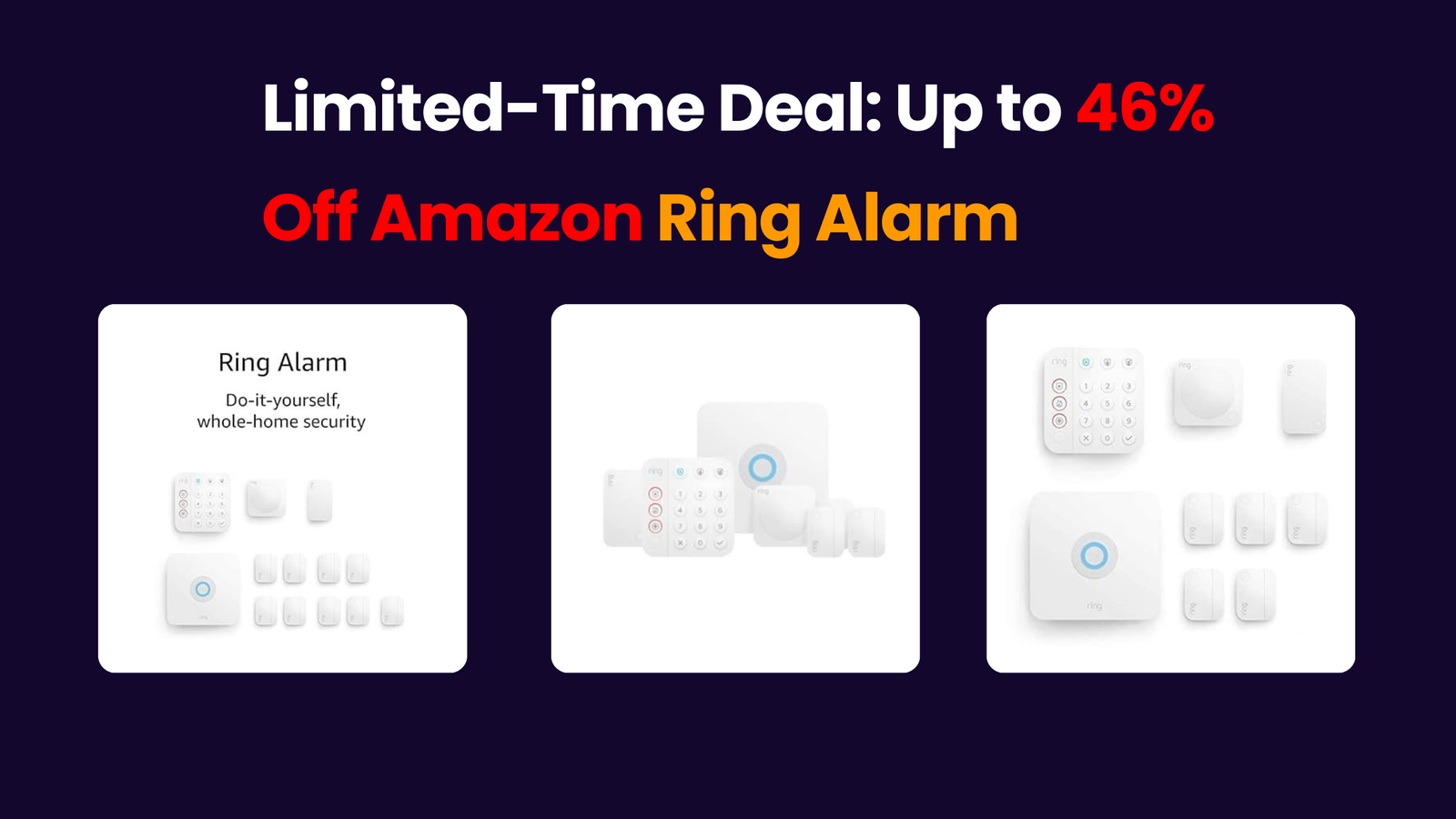 Ring Alarm 5 Piece Kit (2nd Generation) by Amazon – home security system  with optional Assisted Monitoring - No long-term commitments : Amazon.nl:  DIY & Tools